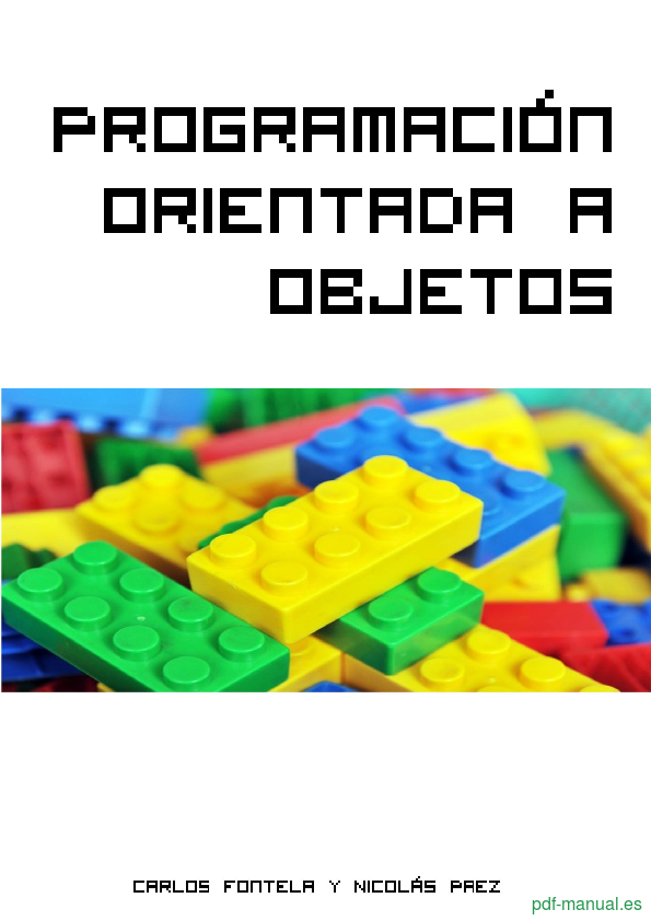 PDF Programación Orientada a Objetos gratis curso