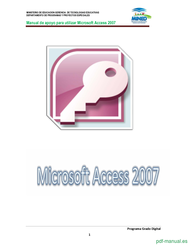 Curso Utilizar Microsoft Access 2007 1