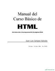 Curso Curso Básico de  HTML 1