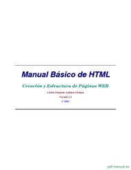 Curso Manual Básico de HTML 1