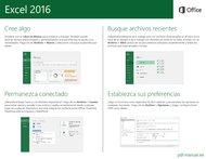 Curso Excel 2016: Guía de inicio rápido 2