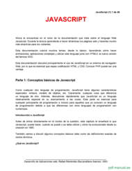 Curso tutorial básico de JavaScript 1